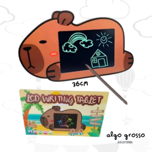 PIZARRA MAGICA LCD TABLET DE 36CM CAPIBARA art.WZ-8097