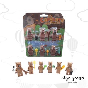 CAPIBARA 6 MUÑECO SIMIL - EN BLISTER art.85078