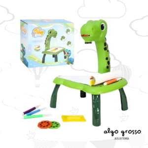 PROYECTOR DINOSAURIO CON MESA + 12 FIBRAS art.55080