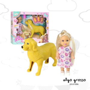 LUCY POP Y SU MASCOTA CON CACHORROS art.55655