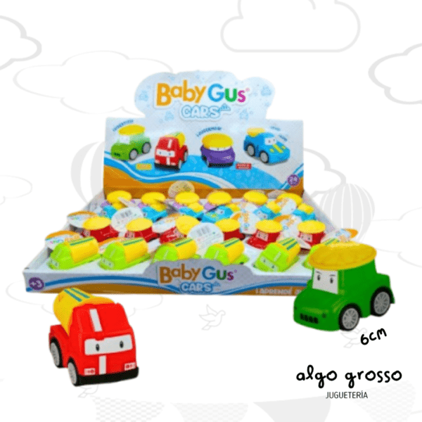 BABY GUS AUTITOS SURTIDOS A FRICCION 6CM art.55232