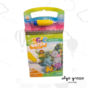 MAGIC WATER LIBRO DE ANIMALES PARA PINTAR CON AGUA art.55507