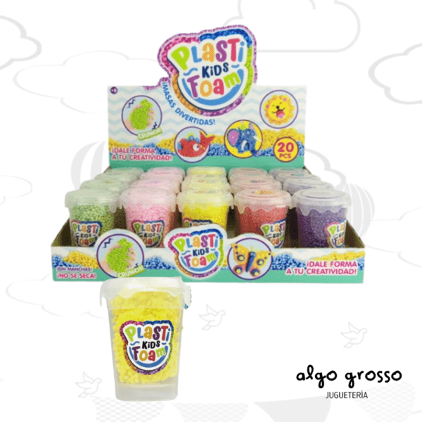 PLASTI KIDS FOAM 1 POTE art.55363