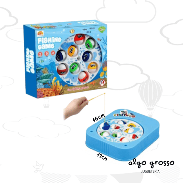 JUEGO DE PESCA FISHING GAME A PILA 9 PIEZAS art.53583