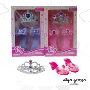 TINY CORONA Y ZAPATOS PRINCESA art.55873