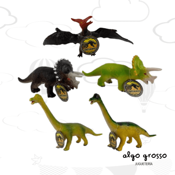MUÑECO DINOSAURIO MEDIANO DE GOMA - MODELOS SURTIDOS art.54954 - Imagen 2