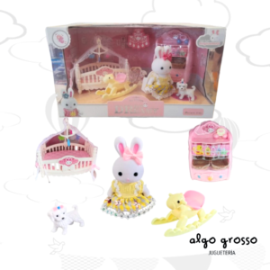 CONEJO AFELPADO - BAY DREAMY HAB BEBE art.6669/7081