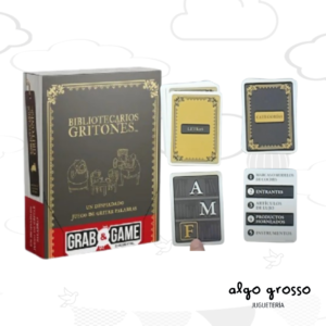 BIBLIOTECARIOS GRITONES GRAB GAME JUEGO DE CARTAS art.4223