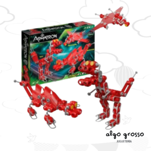 ARMATRON DINO FLEX 3EN1 - 92 PIEZAS art.770