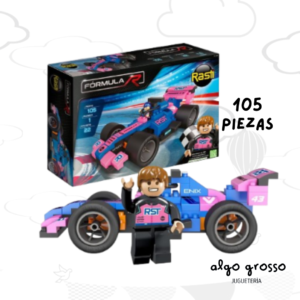 RASTI FORMULA R 105 PIEZAS + MUÑECO + STICKERS art.1099