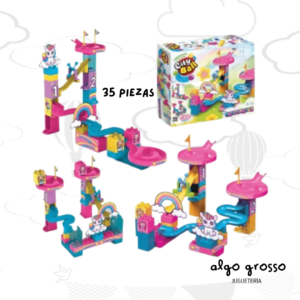 CITY BALL LABERINTO DE BOLITAS UNICORNIO 35 PIEZAS art.3209