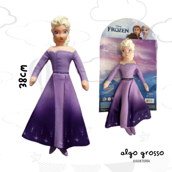 FROZEN ELSA MUÑECA SOFT DE 35CM art.DNY1055