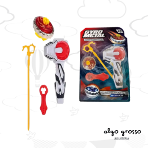 GYRO METAL SET 1 TROMPO CON LUZ POWER SPIN BLISTER art.IKGYRO01