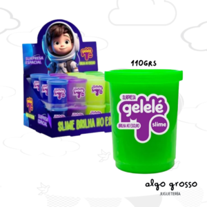 SLIME GELELE BRILLA EN OSCURIDAD 110 GRAMOS art.3856