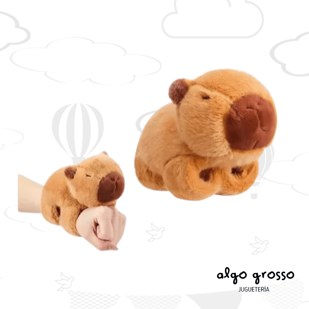 BRAZALETE PULSERA CAPIBARA DE 18CM