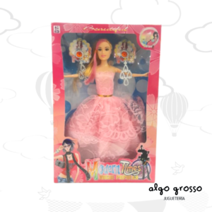 MUÑECA MODERN TIMES 30CM + AROS art.25232