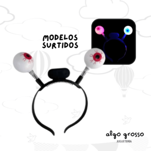 HALLOWEEN VINCHA OJOS CON LUZ art.MQ15-24