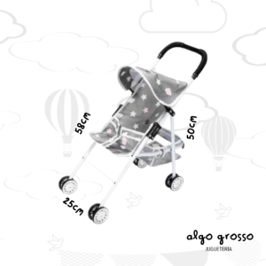 COCHE DE PASEO PARA MUÑECA art.YL519
