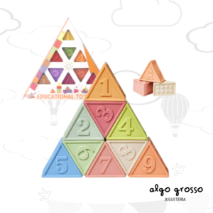 SET FIGURAS GEOMETRICAS BLANDAS TRIANGULO art.6912