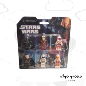 STAR WARS MINI SIMIL 6 MUÑECOS art.55640