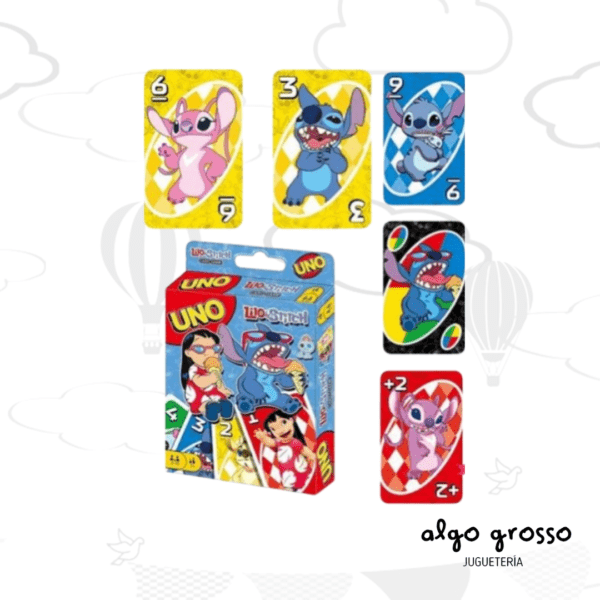 JUEGO DE CARTAS UNO LILO Y STICH "ALTERNATIVO" art.035