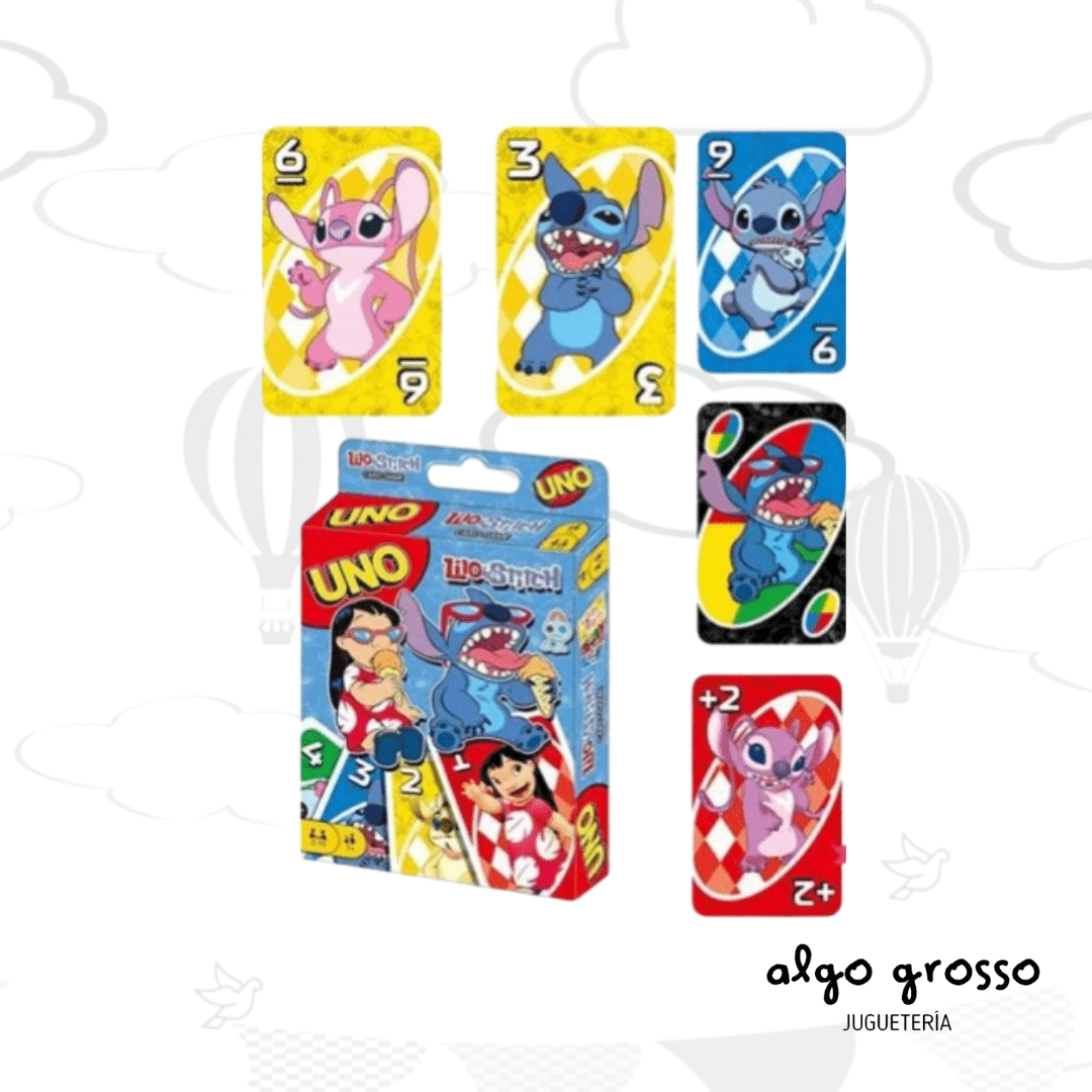 JUEGO DE CARTAS UNO LILO Y STICH "ALTERNATIVO" art.035