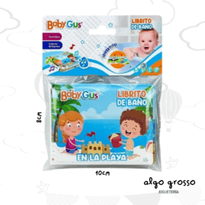 LIBRITO PARA EL AGUA DE BAÑO - EN LA PLAYA art.54778