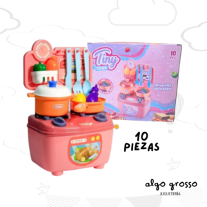 TINY COOK SET COCINA CON 10 PIEZAS art.53640