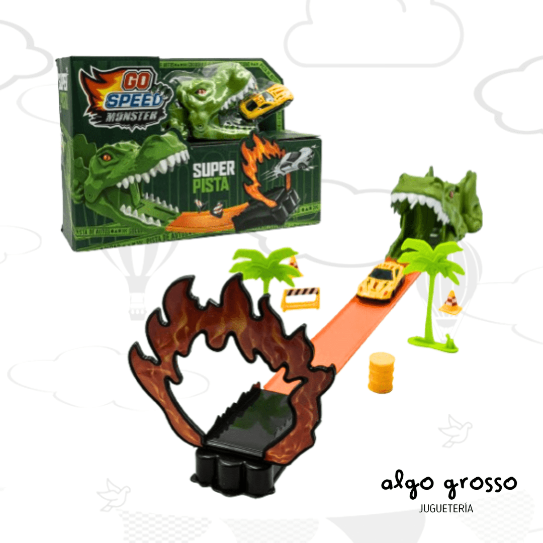 GO SPEED RAMPA COCODRILO + AUTO art.54845