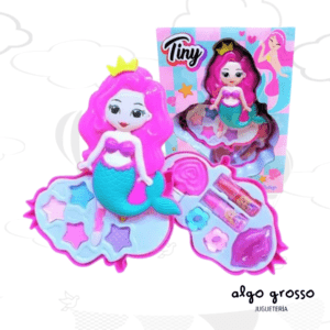 TINY SET DE MAQUILLAJE SIRENA art.3156