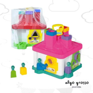 CASITA ALEGRE EN BOLSA CON ENCASTRES art.721