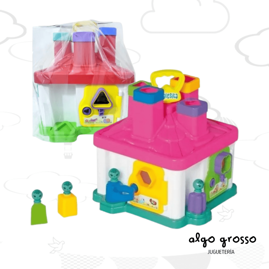 CASITA ALEGRE EN BOLSA CON ENCASTRES art.721