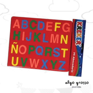 LETRAS DE GOMA EVA MI ABECEDARIO - KREKER art.343