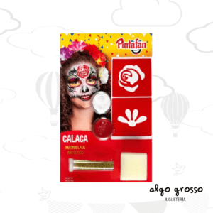 HALLOWEEN MAQUILLAJE CON GLITTER art.0616