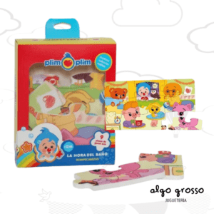 PLIM PLIM - LA HORA DEL BAÑO - PUZZLE A DORMIR 9 PIEZAS art.092