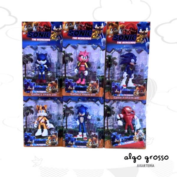 SONIC 2 MUÑECO EN BLISTER 13CM "ALTERNATIVO"