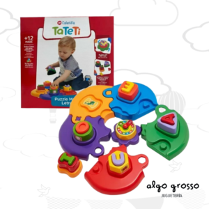 PUZZLE MANIA LETRAS VOCALES art.811
