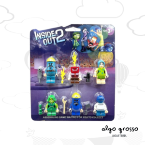 INSIDE OUT INTENSAMENTE MINI SIMIL 6 MUÑECOS art.86076