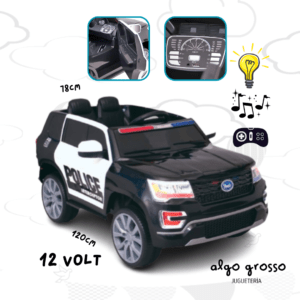 CAMIONETA BLAZER POLICIA 12 VOLT A RADIO CONTROL art.9211
