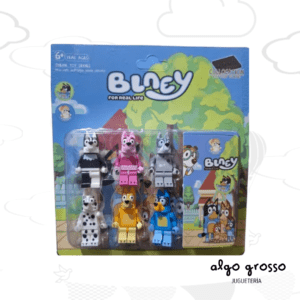 BLUEY MINI SIMIL 6 MUÑECOS art.1187
