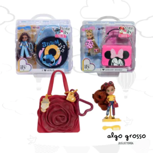 DISNEY MINI MUÑECA TOTE-ILY TEENIES + CARTERA rt.239512