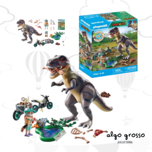 PLAYMOBIL DINOS T-REX Y RASTREADOR art.71524