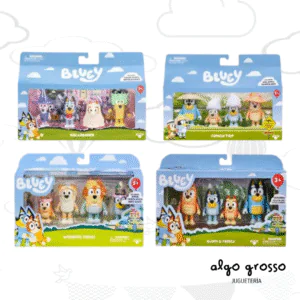 BLUEY SET DE 4 FIGURAS SURTIDAS art.17653