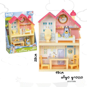 BLUEY MINI CASITA CON ACCESORIOS Y FIGURA art.17614