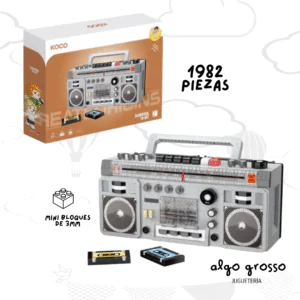 KOCO BLOQUES PARA ARMAR RETRO RADIO art.KC04031