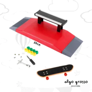 SKATEPARK SET RAMPA CON SKATE FINGER + ACCESORIOS art.NA201102