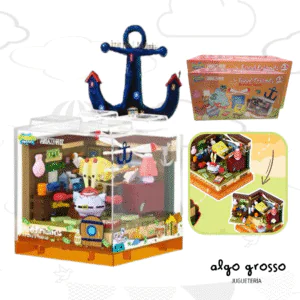AREAX BLOQUES BOB ESPONJA KRABS HOUSE art.NA205209