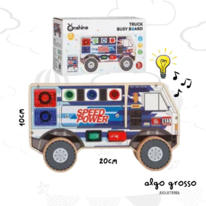 CAMION DIDACTICO MADERA CON LUZ Y SONIDO - ONSHINE art.NA205267