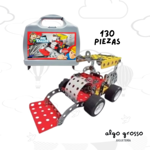 MI TALLER VALIJA HERRAMIENTAS METAL 130 PIEZAS art.1115