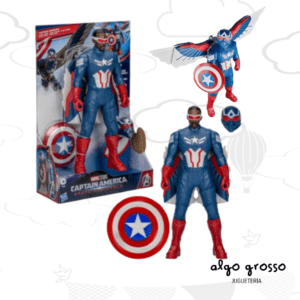 AVENGERS CAPITAN AMERICA CON ALAS BRAVE NEW WORLD art.F9298